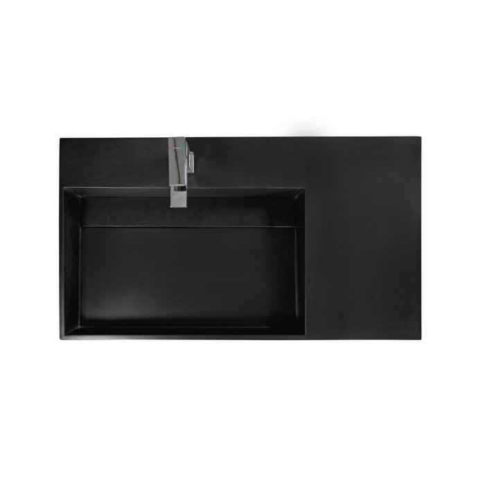 Orren Ellis Boyter 35" WallMounted Single Bathroom Vanity & Reviews